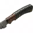 Damascus Snake Belly Hunter knives DM1325