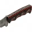Damascus Magma Hunter Drop Point knives DM1330