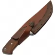 Damascus Hunter Wood DP knives DM1335