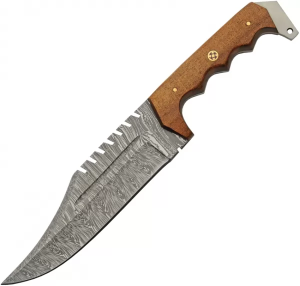 Damascus Stitch Back Hunter knives DM1342