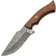 Damascus Drop Point Hunter - DM1343