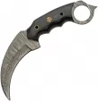 Damascus Talon Karambit Black - DM1344BK