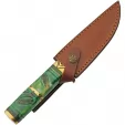 Damascus Brass Forest Hunter knives DM1345