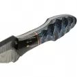 Damascus Ocean Ripple Hunter knives DM1358