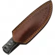 Damascus Grooved Fixed Blade knives DM1360