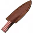 Damascus Fixed Blade Flag knives DM1361