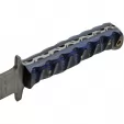 Damascus Pig Sticker Blue knives DM1367BL