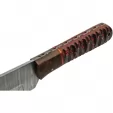 Damascus Seax Fixed Blade Red knives DM1368RD
