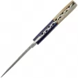 Damascus Skinner Camel Bone knives DM1370BL