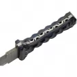 Damascus Fixed Blade Blue knives DM1371BL