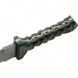 Damascus Fixed Blade Green knives DM1371GN