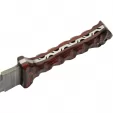 Damascus Fixed Blade Red knives DM1371RD