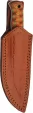 Damascus Hunter Green-Orange knives DM1376OR