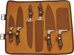 Damascus Kitchen Set 6 PC knives DM1378
