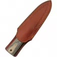 Damascus Boot Knife Wood knives DM1379