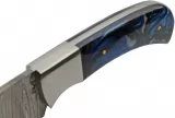 Damascus Sky Blue Hunter knives DM1380