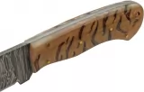 Damascus Diamond Dust Pine Hunter knives DM1384
