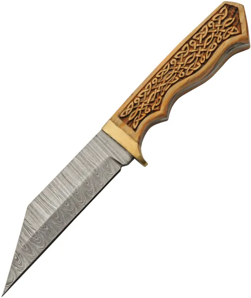 Damascus Celtic Tanto knives DM1387