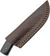 Damascus Turquoise Trailing Point knives DM1401