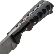 Damascus Skinner Blue and Black knives DM1404BL