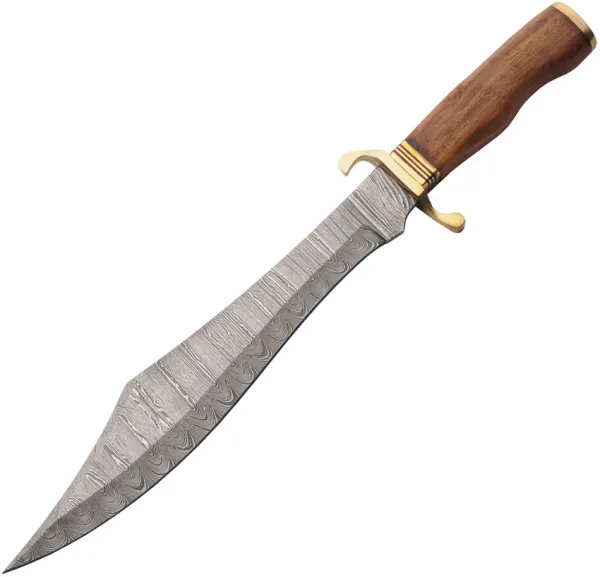 Damascus Scimitar Hunter knives DM1407