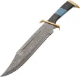 Damascus Azure Wave Bowie - DM1417