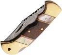 Damascus Gentlemans Lockback knives DM1420