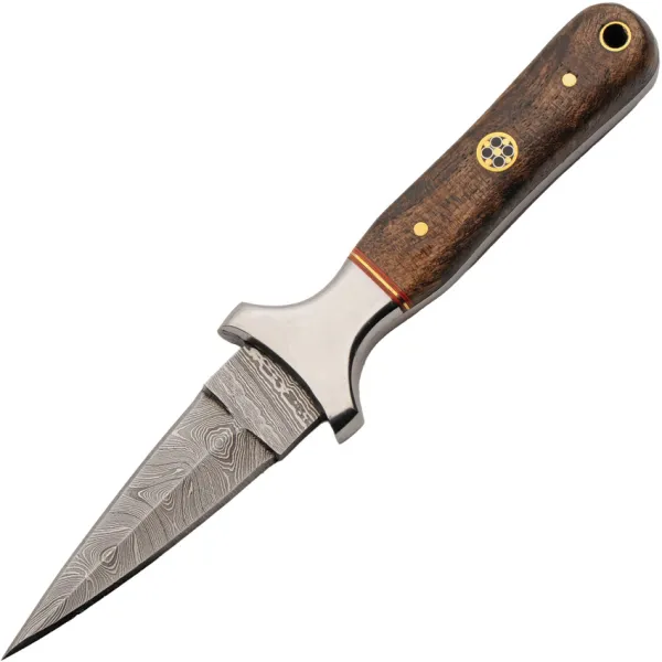 Damascus Mosaic Boot Knife knives DM1423