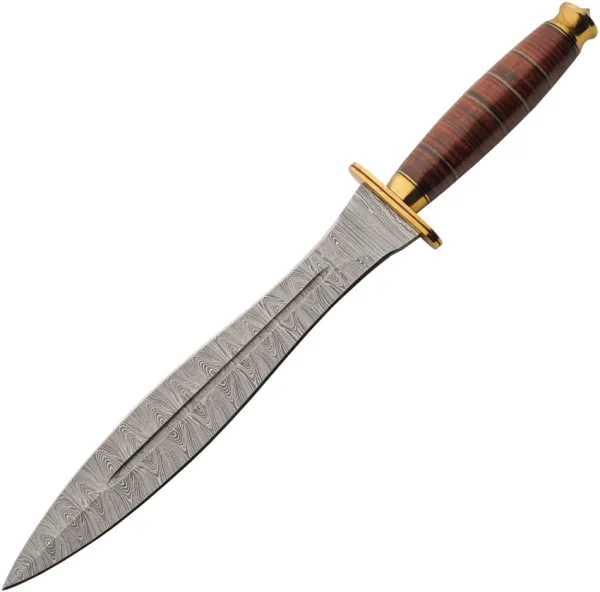 Damascus Spearpoint Dagger knives DM1426