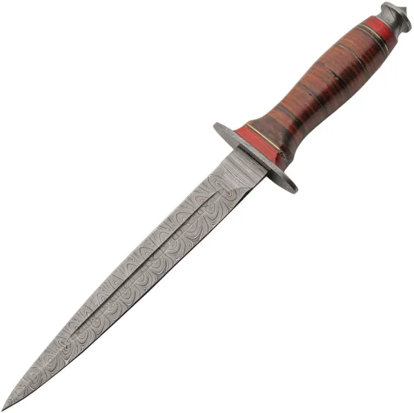 Damascus Square Commando Dagger knives DM1427