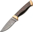 Damascus Copper Wood Skinner - DM1430