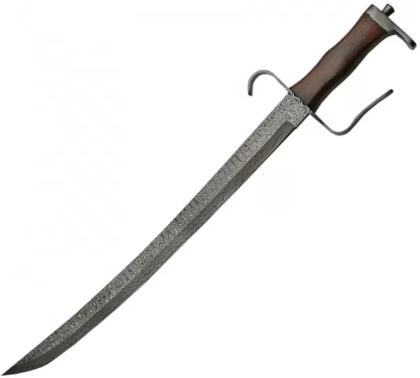 Damascus Short Sword knives DM5009