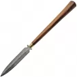 Damascus Spear Wood Handle - DM5012