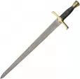 Damascus Garth Sword - DM5027