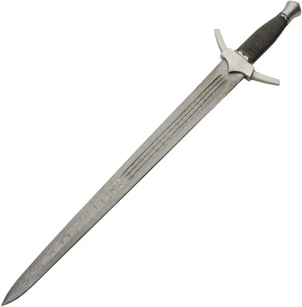Damascus Short Sword Wire Handle knives DM5029