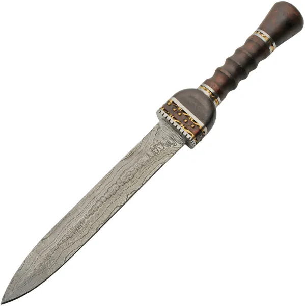 Damascus Fancy Short Sword knives DM5032