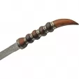 Damascus Ring Tail Saber knives DM5034