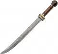 Damascus Fancy Guard Short Sword - DM5037