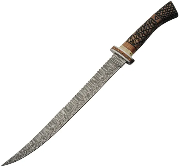 Damascus Saber Style Sword knives DM5043