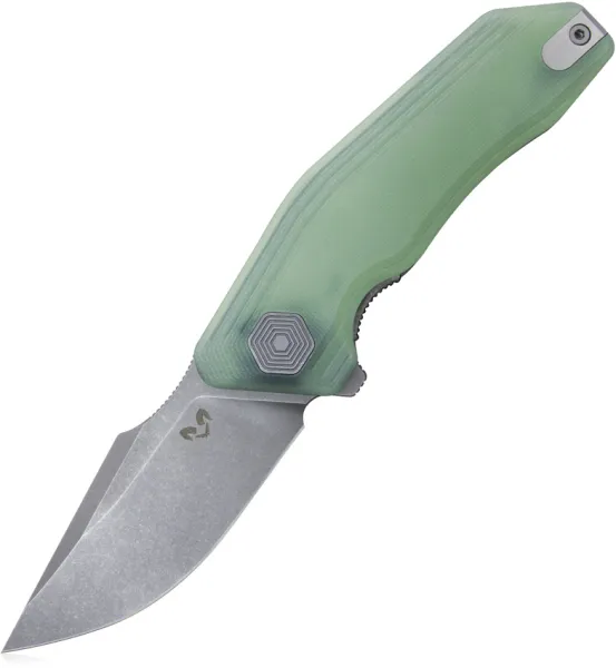 Damned Designs Basilisk Linerlock Jade G10 DMN001GJ