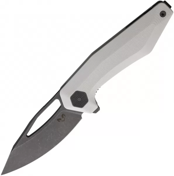 Damned Designs Brahma Linerlock White G10 DMN010GW