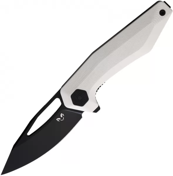 Damned Designs Brahma Linerlock White G10 DMN010GWB
