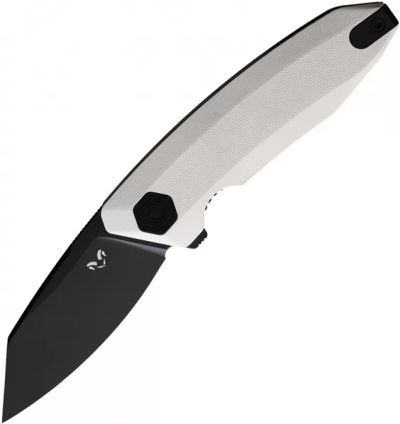 Damned Designs Linerlock White G10 DMN011GWB