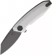 Damned Designs Linerlock White G10 - DMN011GW