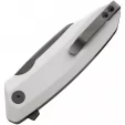 Damned Designs Linerlock White G10 DMN011GW