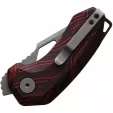 Damned Designs Oni Linerlock Blk-Red G10 DMN014BKRD