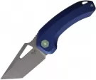 Damned Designs Oni XL Linerlock Blue Ti - DMN014XLTBL2