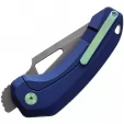 Damned Designs Oni XL Linerlock Blue Ti DMN014XLTBL2