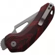 Damned Designs Djinn XL Linerlock Blk-Red DMN015XLBKRD