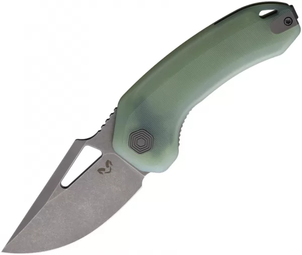 Damned Designs Djinn XL Linerlock Jade G10 DMN015XLGJ